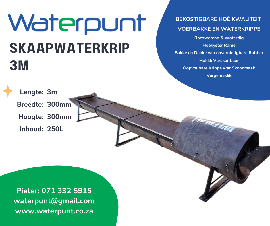 Skaapwaterkrip 3m