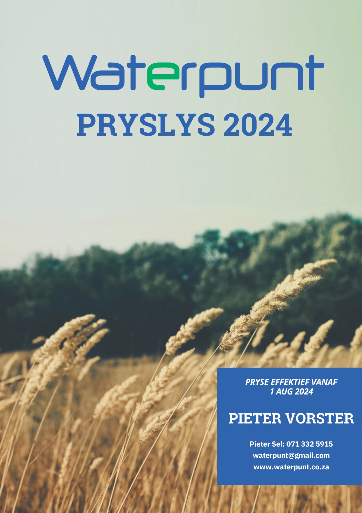 Waterpunt Produkte lys
